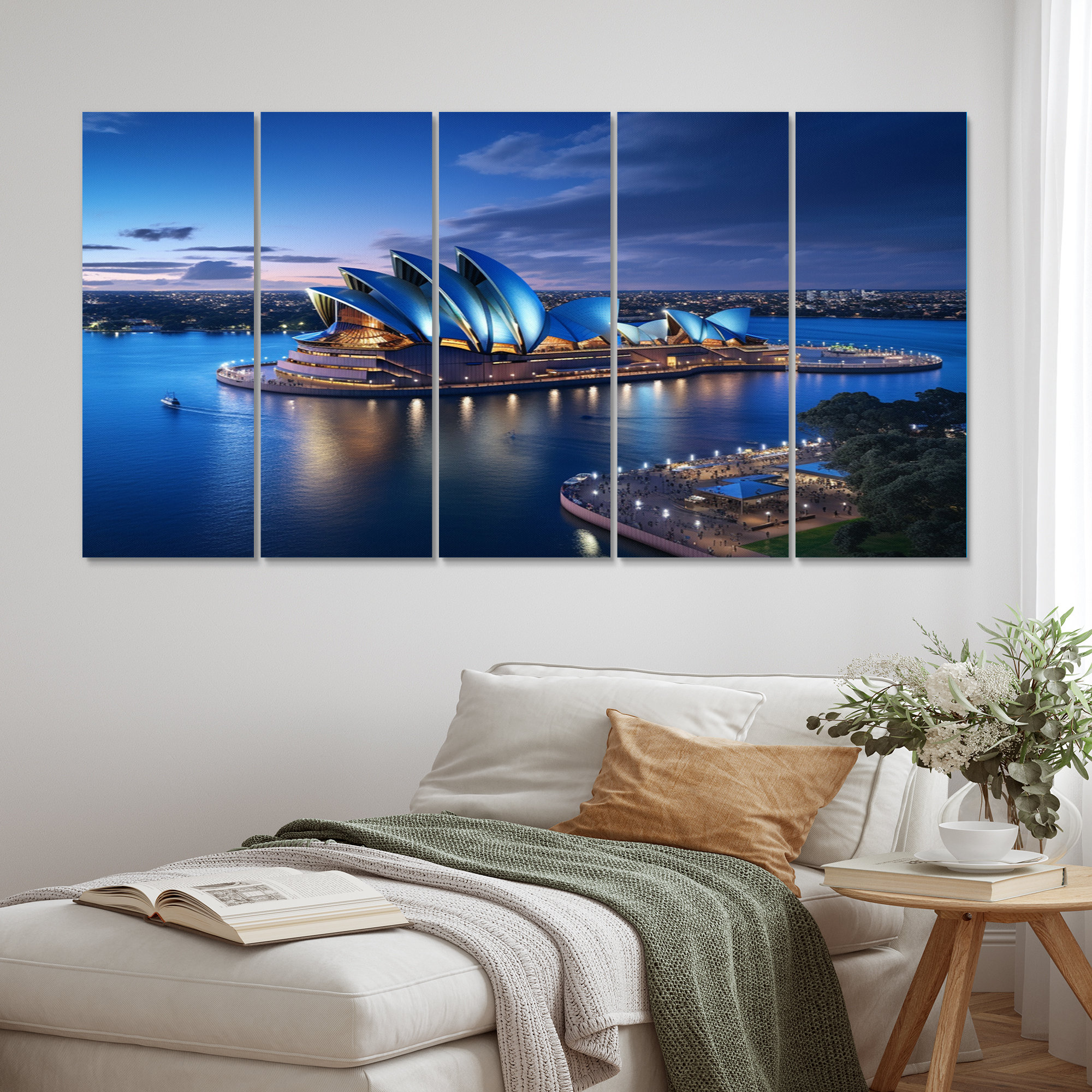 Design Art Australia Sydney Icons IV 5 Pieces Metal Wall Art | Wayfair